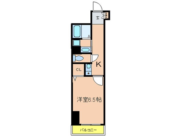 CITY SPIRE神戸元町Ⅱの物件間取画像